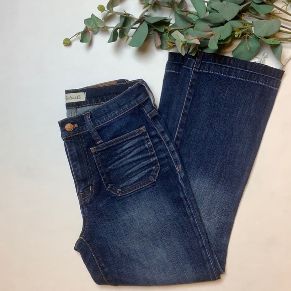 Madewell Cali Demi-Boot Jeans Patch Pocket Edition - Picture 5 of 13